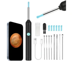 Realne Ceny Krzysztof Alchimionek Otoskop Kamera do Czyszczenia Uszu Usuwania Woskowiny Smart HD Endoskop