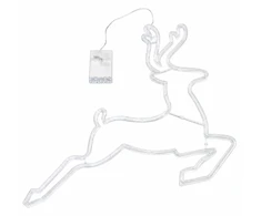Realne Ceny Krzysztof Alchimionek Renifer Świąteczny 43 Led Baltas Ciepły Dekoracja Ozdoba Lampka 46cm Święta