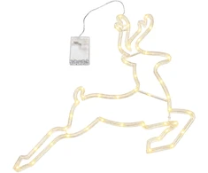 Realne Ceny Krzysztof Alchimionek Renifer Świąteczny 43 Led Baltas Ciepły Dekoracja Ozdoba Lampka 46cm Święta