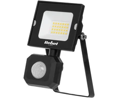 Rebel 20W LED prožektorius su judesio ir prieblandos jutikliu, 4000K, 230V