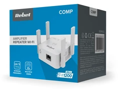 Repeater Kartotuvas - 2,4+5 GHz belaidžio tinklo stiprintuvas „Rebel“