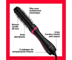 Revlon – Varmeluftsbørste vieno žingsnio stiliaus stiprintuvas
