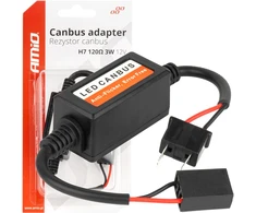 „Canbus“ rezistorius LED lemputėms 3 W 120 omų H7 amio-04088