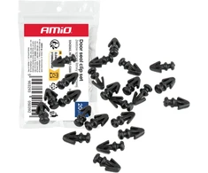 Rinkinys spinek listwy progowej 14/8 mm 20szt. amio-05039