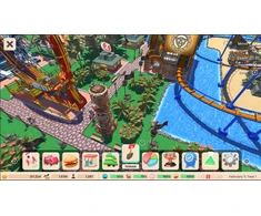 „RollerCoaster Tycoon“ („Adventures Deluxe“) – „PlayStation 4“.