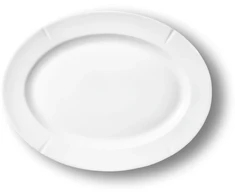 Rosendahl - GC ovalios lėkštės - baltos - 30x23 cm - 4 vnt.