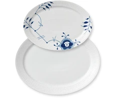 „Royal Copenhagen“ – mišrios ovalios lėkštės – Ø28 cm ir Ø35 cm