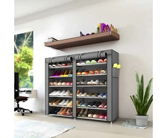 Materiałowa Audinių spinta, batų lentyna, drabužiai, tekstilinė sulankstoma spinta, XXL