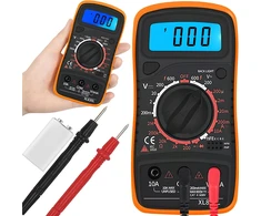 RTO Miernik prądu multimetr lcd cyfrowy universalus -e570