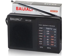 RTO Radio kuchenne budowlane bateryjne fm am jack kieszonkowe małe na baterię