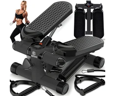 RTO Stepper steper prosty su linkami do ćwiczeń regulacja fitness licznik lcd - s242-1