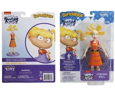 Rugrats Bendyfigs sulankstoma figūrėlė Cynthia lėlė 20 cm