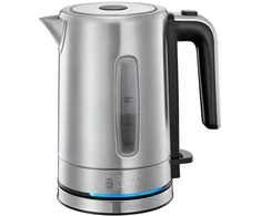 Russell Hobbs - kompaktiškas virdulys namams - nerūdijančio plieno