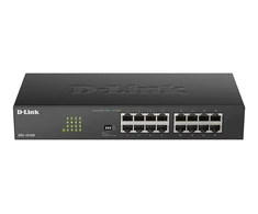 Šakotuvas D-link - 16 prievadų 10/100/1000 gigabito darbalaukio komutatorius