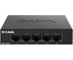 Šakotuvas D-Link DGS-105GL/E 5 prievadų gigabito eterneto metalinis adapteris