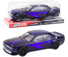 Lean Toys Žaislinis sportinis automobilis su trinties pavara, 28 cm, tamsiai violetinis