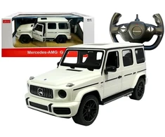 Rastar Radijo bangomis valdoma mašinėlė Mercedes G63, balta