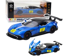 Lean Toys Metalinė sportinė mašina 1:22 su šviesomis ir garsu, mėlyna