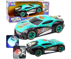 Lean Toys Lenktyninis automobilis su šviesomis ir garsais