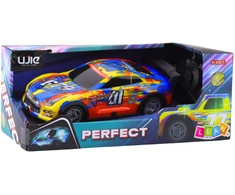 Lean Toys Nuotolinio Valdymo Lenktyninis Automobilis 27MHz su Šviečiančiu Kėbulu