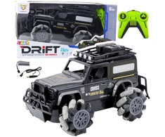 Lean Toys Nuotoliniu būdu valdomas visureigis automobilis DRIFT 1:12