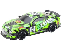 Lean Toys Nuotoliniu būdu valdomas sportinis automobilis, žalias, 25 cm