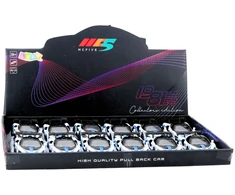 Lean Toys Metalinis sportinis automobilis 1:32 su atidaromomis durimis
