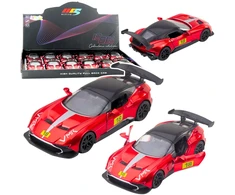 Lean Toys Metalinis lenktyninis automobilis 1:32 su atidaromomis durimis