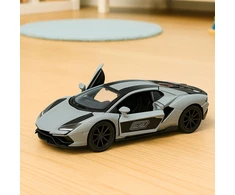 Lean Toys 1:32 Metalinis lenktyninis automobilis su atidaromomis durimis