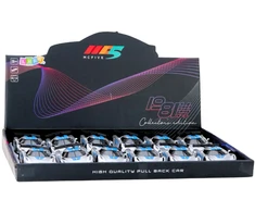 Lean Toys Metalinė sportinė mašinėlė 1:32 su atveriamomis durimis