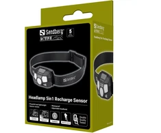 „Sandberg“ – priekinis žibintas su 5 viename įkrovimo jutikliu