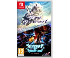 Saviors Sapphire Wings gelbėtojai/ Kardų miesto nepažįstamasis peržiūrėtas – „Nintendo Switch“.