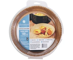 „Scandinavian Collection“ – apvalios popierinės „Airfryer“ kepimo formelės – 100 vnt.