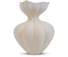 Scandinavian Collection Skandinavijos kolekcija - Siena vaza - švelni smėlio spalvos - 32 cm