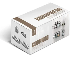 „Scandinavian Collection“ – vonios kambario pakabinamų baldų komplektas – juodas