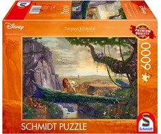 Schmidt Dėlionė 6000 vnt. - Thomas Kinkade: Liūtas karalius