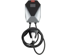 Ścienna kroviklis samochodu elektrycznego ev wallbox trójfazowa 11kw 16a 400v amio-04842
