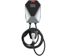 Ścienna kroviklis samochodu elektrycznego ev wallbox trójfazowa 22kw 32a 400v amio-04843