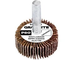 Ściernica Plokštelinis šlifavimo diskas su kotu 30 x 15 x 6 mm, P80