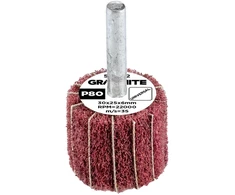 Ściernica Plokštelinis šlifavimo diskas su abrazyvine vilna, kotas 30 x 25 x 6 mm, P80