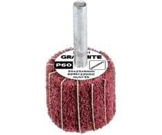 Ściernica Plokštelinis šlifavimo diskas su abrazyvine vilna, kotas 30 x 25 x 6 mm, P60