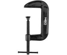 Ścisk Dailidės spaustuvas (sraigtinis), C (G) tipo, 100 mm (4"), ketaus, svoris 567 g