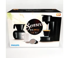 „Senseo“ – „Switch“ kavos aparatas HD6594/60 – tamsiai juodas
