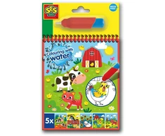 SES Creative - Spalvinimas vandeniu - Ūkio spalvinimo knygelė - (S00132)
