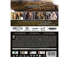 Sf Studios „Žiedų valdovo“ trilogija – 4K kolekcija, išplėstinė ir kino teatrui pritaikyta „Ultra HD“ versija – (9 diskų rinkinys) – (nepriklausomai nuo regiono)
