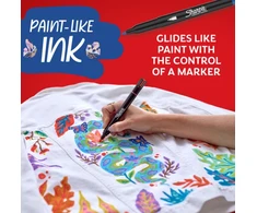 „Sharpie“ – „Creative“ akriliniai rašikliai, 12 lizdinių plokštelių, žemės atspalviai, plonas galiukas (2212911)