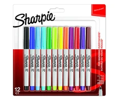 „Sharpie“ – permanentiniai žymekliai – itin ploni (2065408)