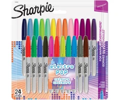 „Sharpie“ permanentinis žymeklis „Fine Electro POP“, 24 vnt., blisteris (1940862)