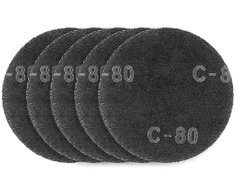 Siatka Šlifavimo tinklelis su lipdukais 180 mm, K80, 5 vnt. šlifuokliui 59G263