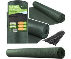 Lean Apsauginis tinklas tvorai 1.5x50 m, 140 g/m², žalias